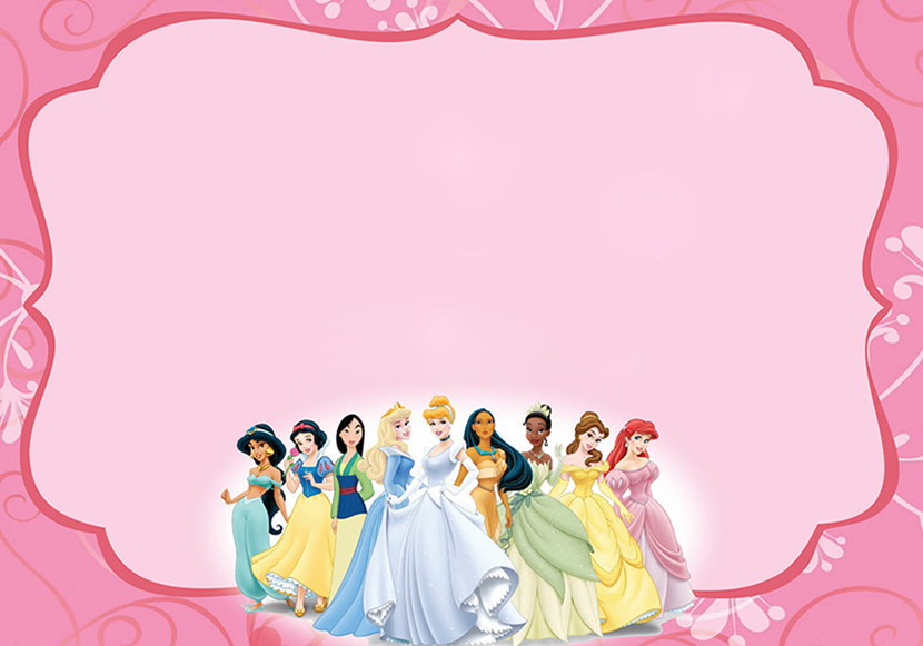 create princess theme templ478 e-invite for free