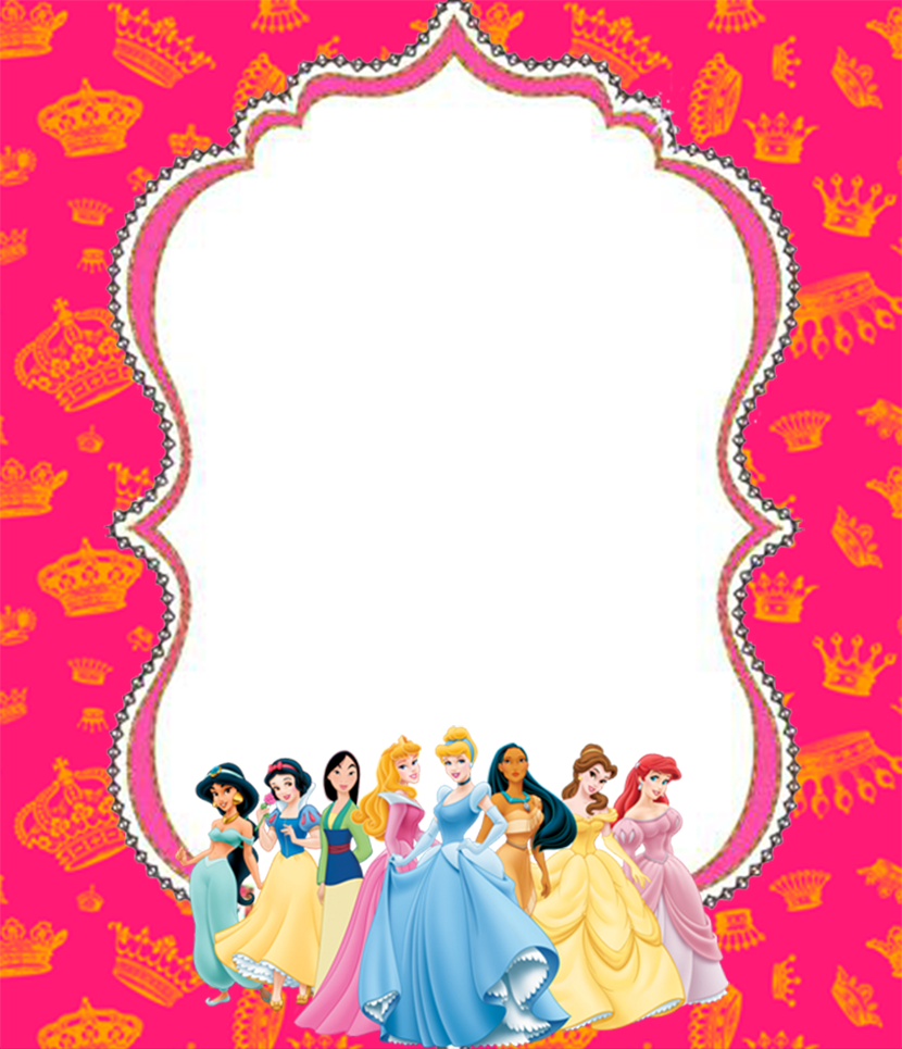 create princess theme templ481 e-invite for free