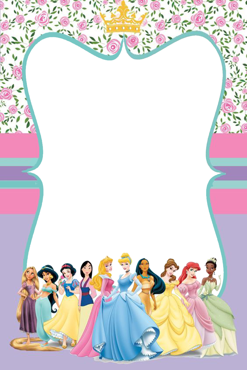 create princess theme templ484 e-invite for free