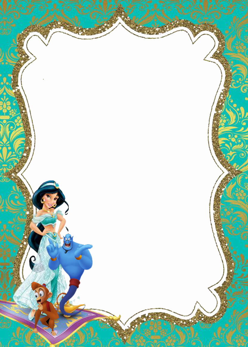 create princess theme templ485 e-invite for free