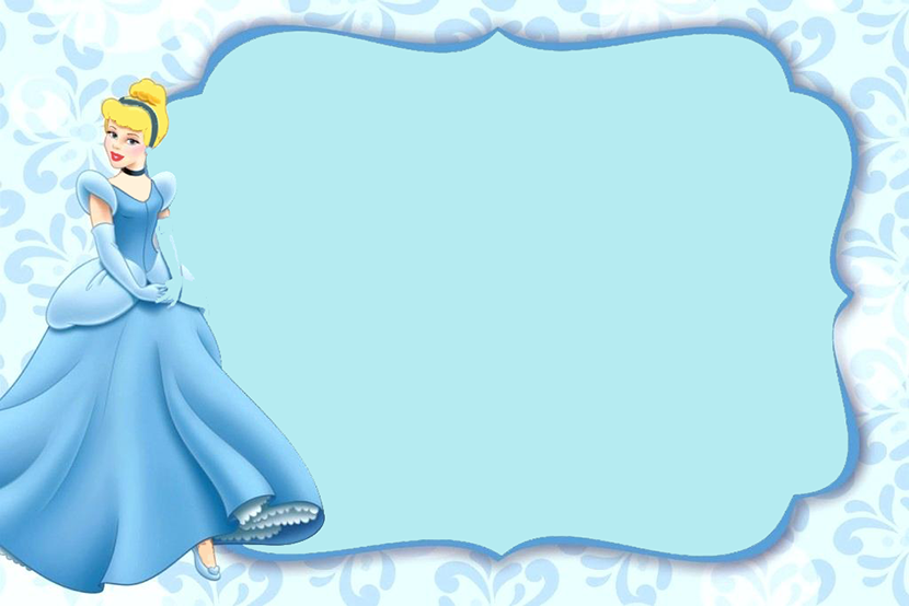 create princess theme templ486 e-invite for free