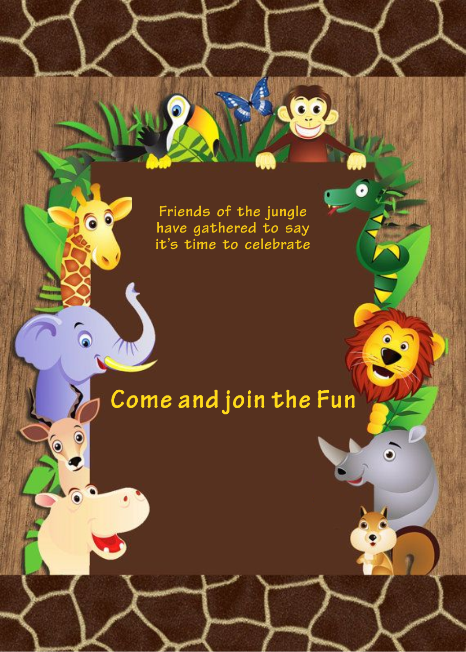 create boys birthday party templ730 e-invite for free