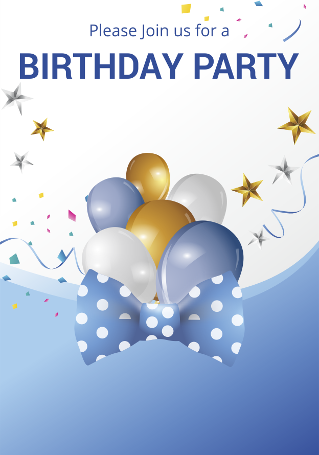 create adults birthday templ1066 e-invite for free