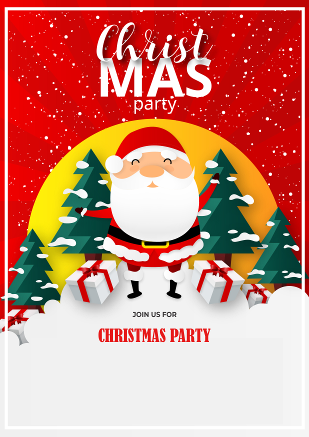 create christmas party templ1013 e-invite for free