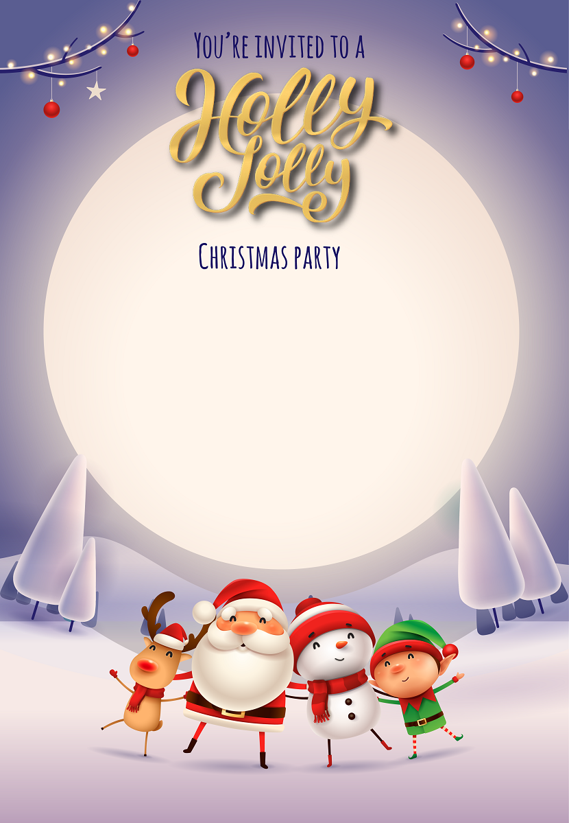 create christmas templ706 e-invite for free