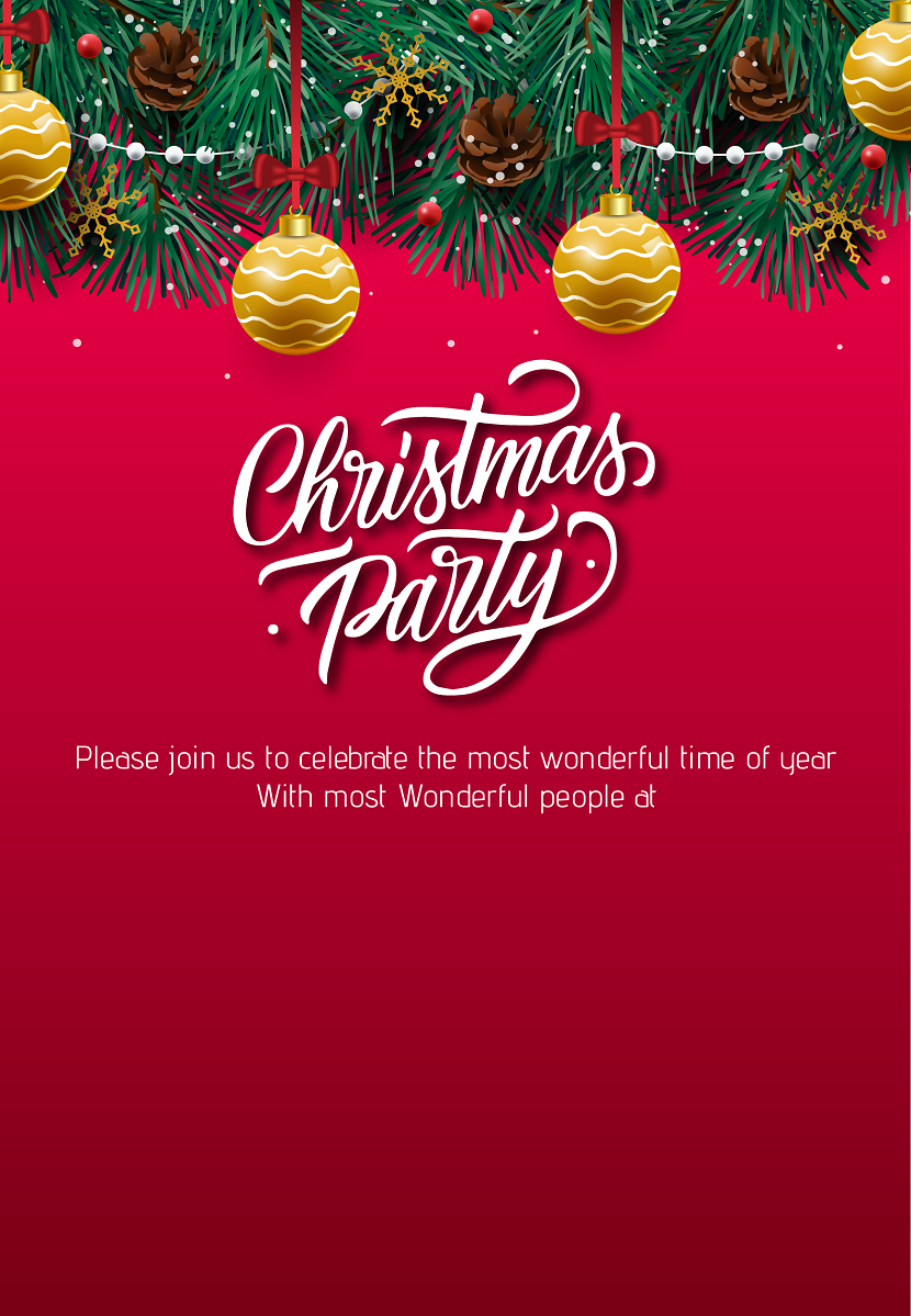 create christmas templ707 e-invite for free