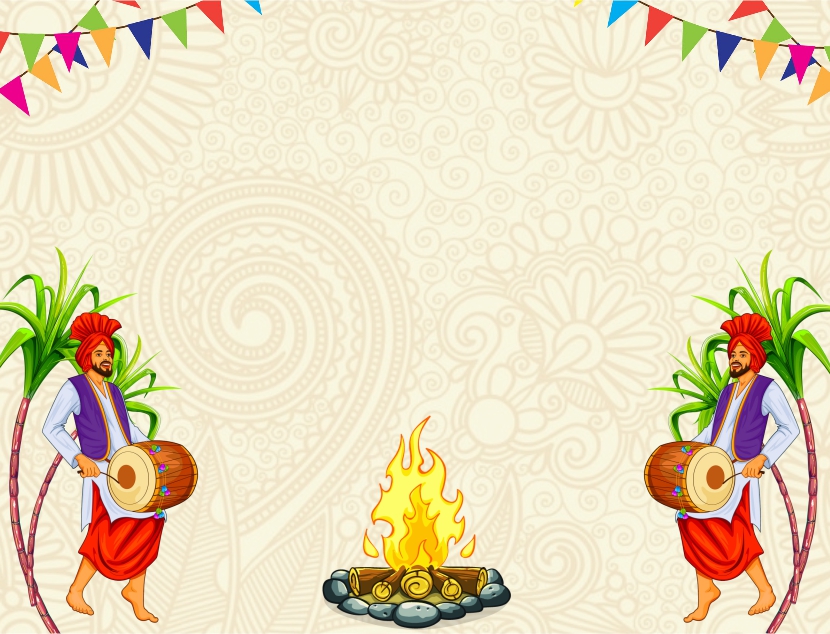 create lohri templ378 e-invite for free