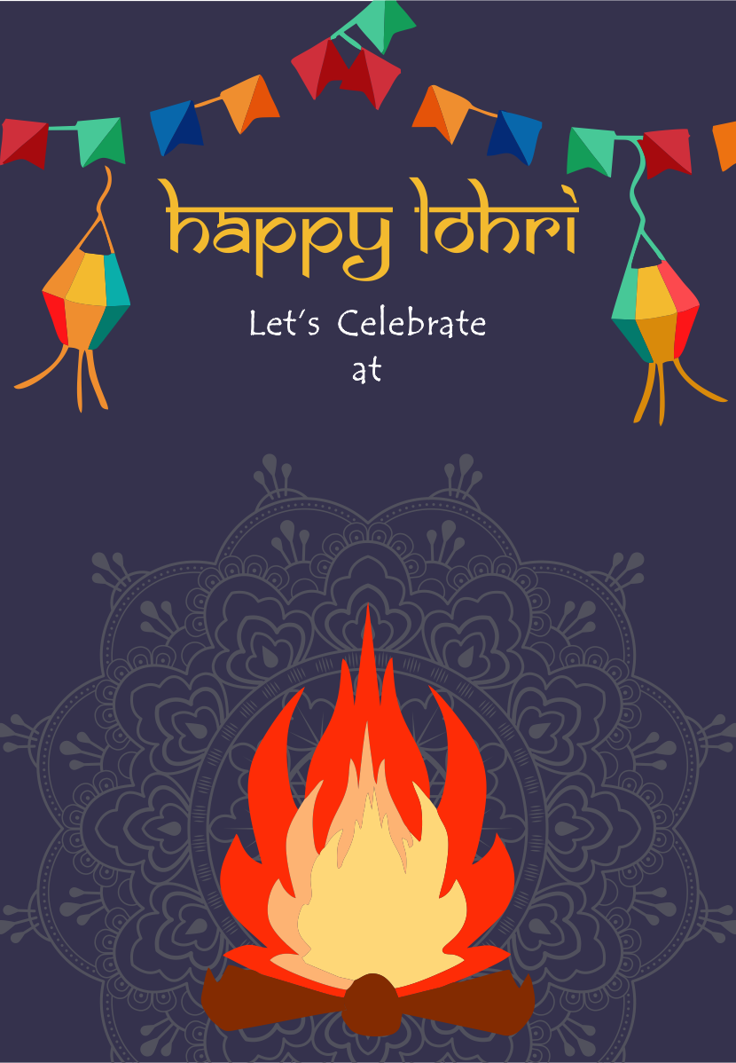 create lohri templ726 e-invite for free