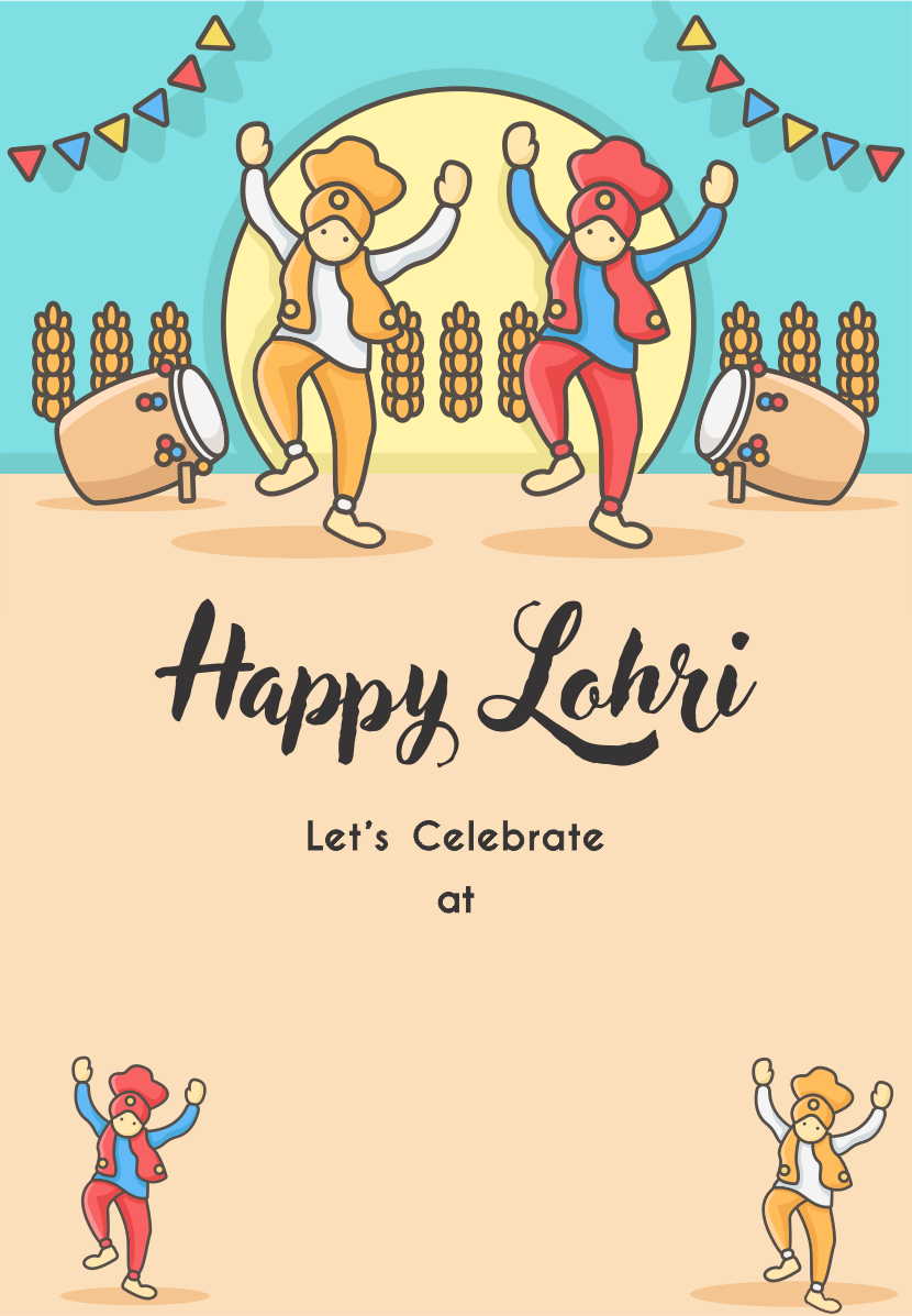 create lohri templ728 e-invite for free