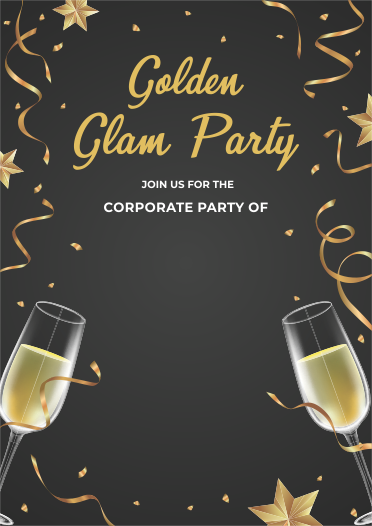 create corporate party templ765 e-invite for free