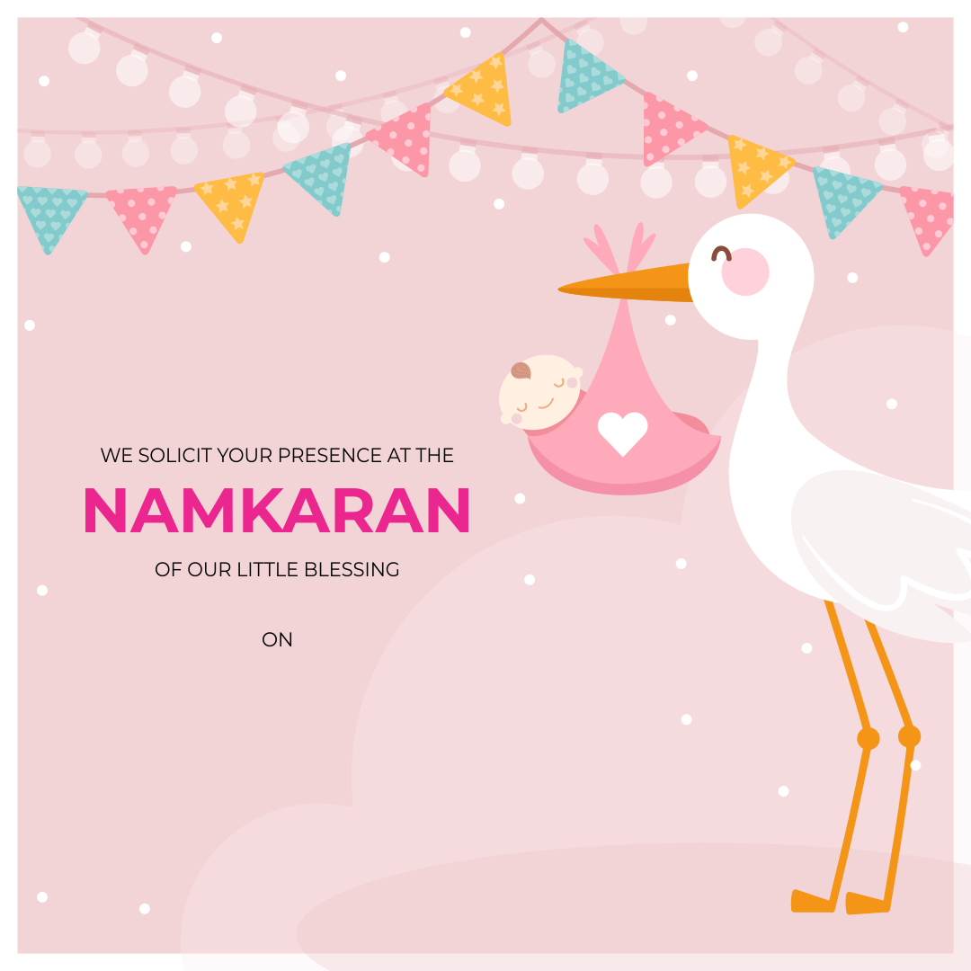 create naming ceremony templ878 e-invite for free