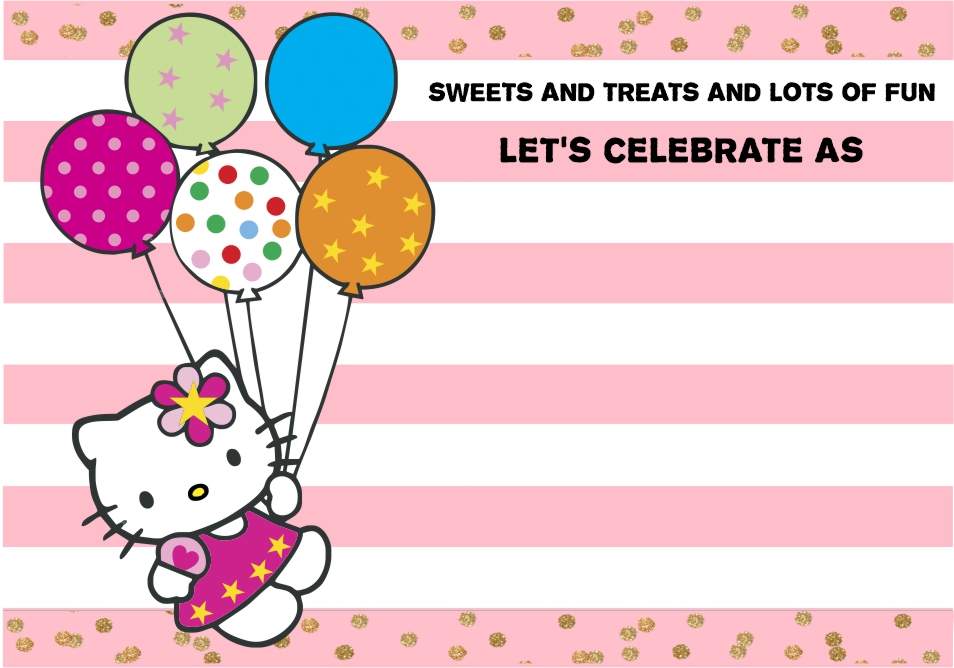 create hello kitty templ1115 e-invite for free