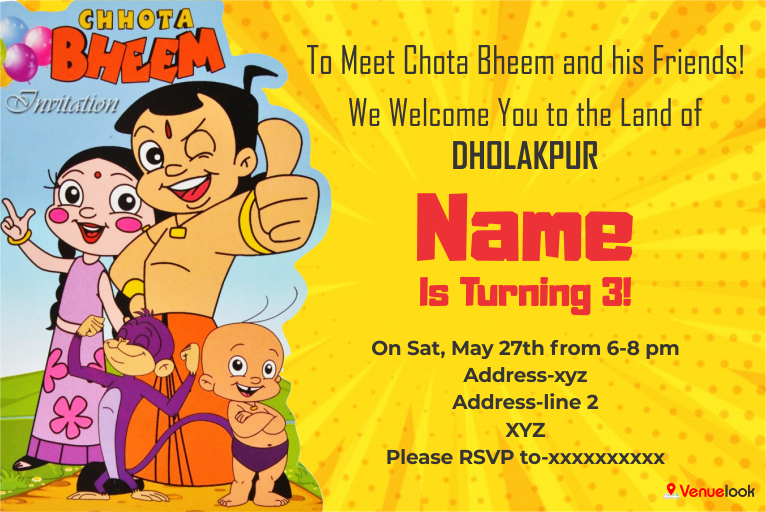 Welcome to the world of dholakpur E-Invitation