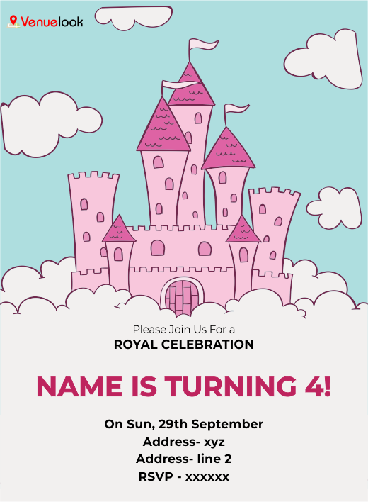 Magical Celebration E-Invite E-Invitation