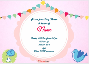 Tickled Pink E-Invite E-Invitation