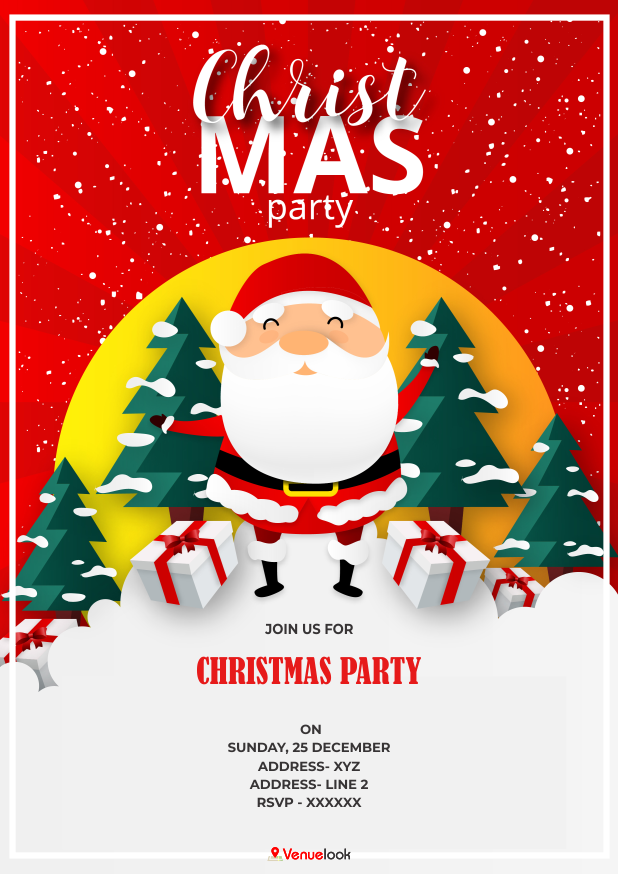 Welcome Christmas E-Invite E-Invitation