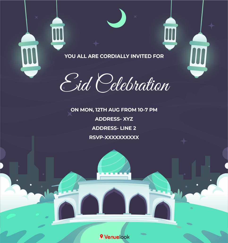 Celebrate Eid al-Adha E-Invite E-Invitation