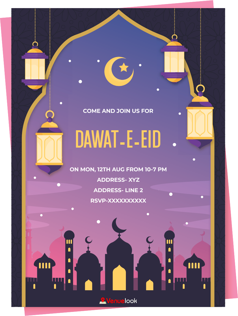 DAWAT-E-EID E-INVITE E-Invitation