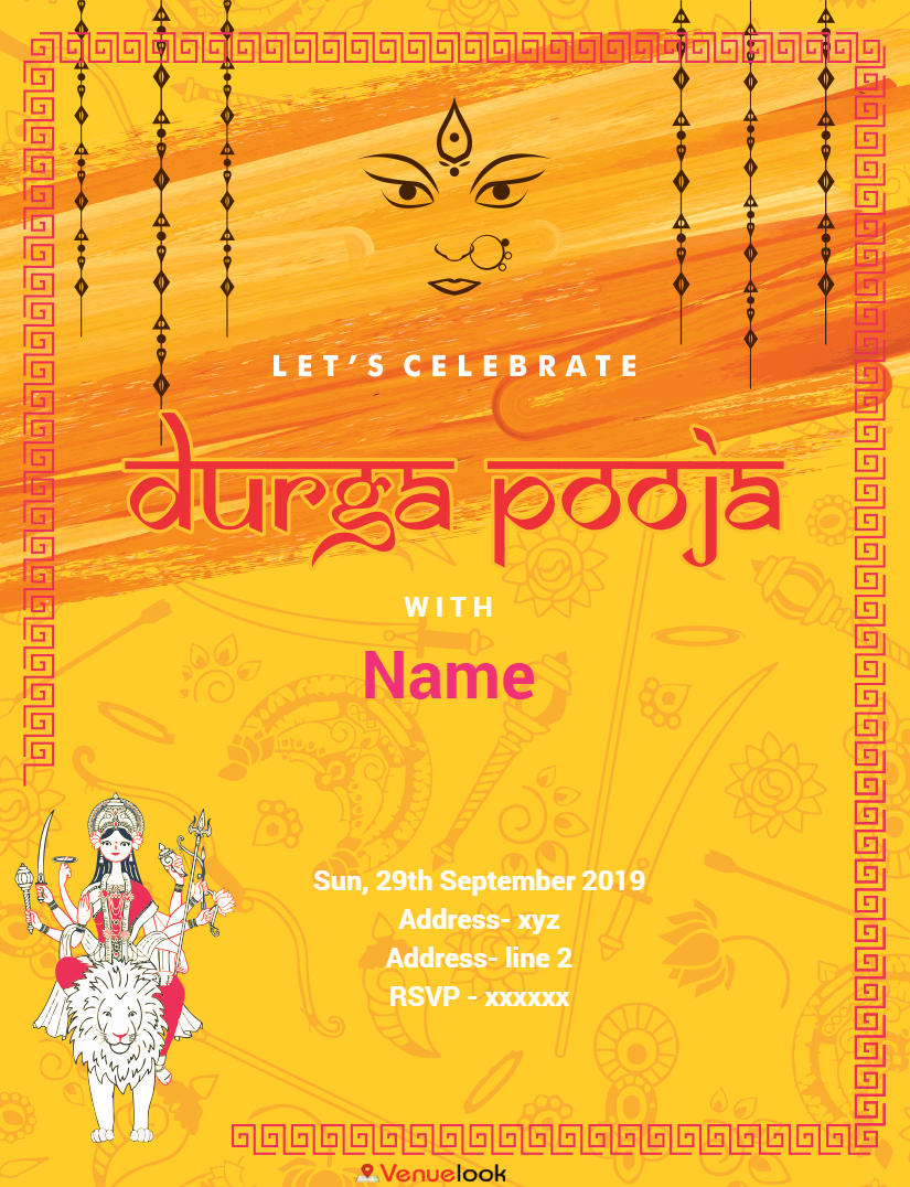 DURGOTSAVA E-INVITE E-Invitation