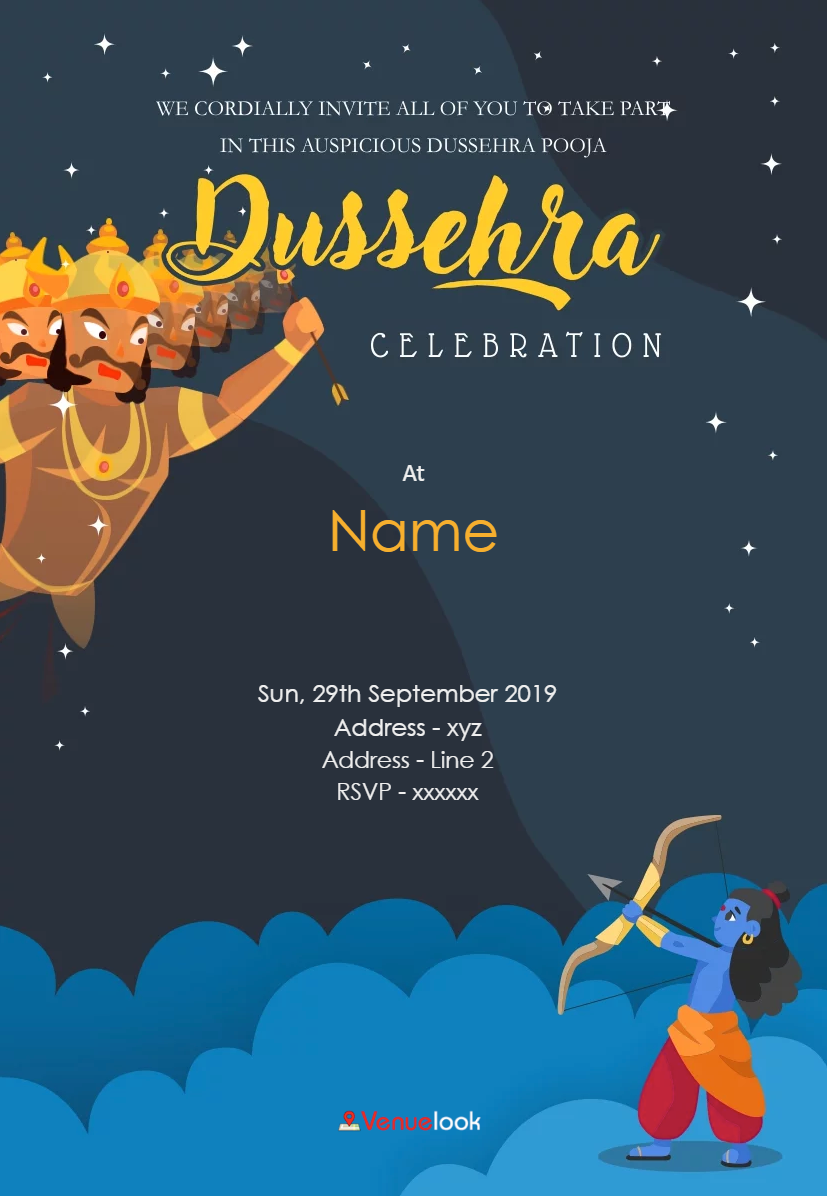 VIJAYADASHMI E-INVITE E-Invitation