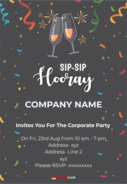 SIP - SIP Hooray E-Invitation