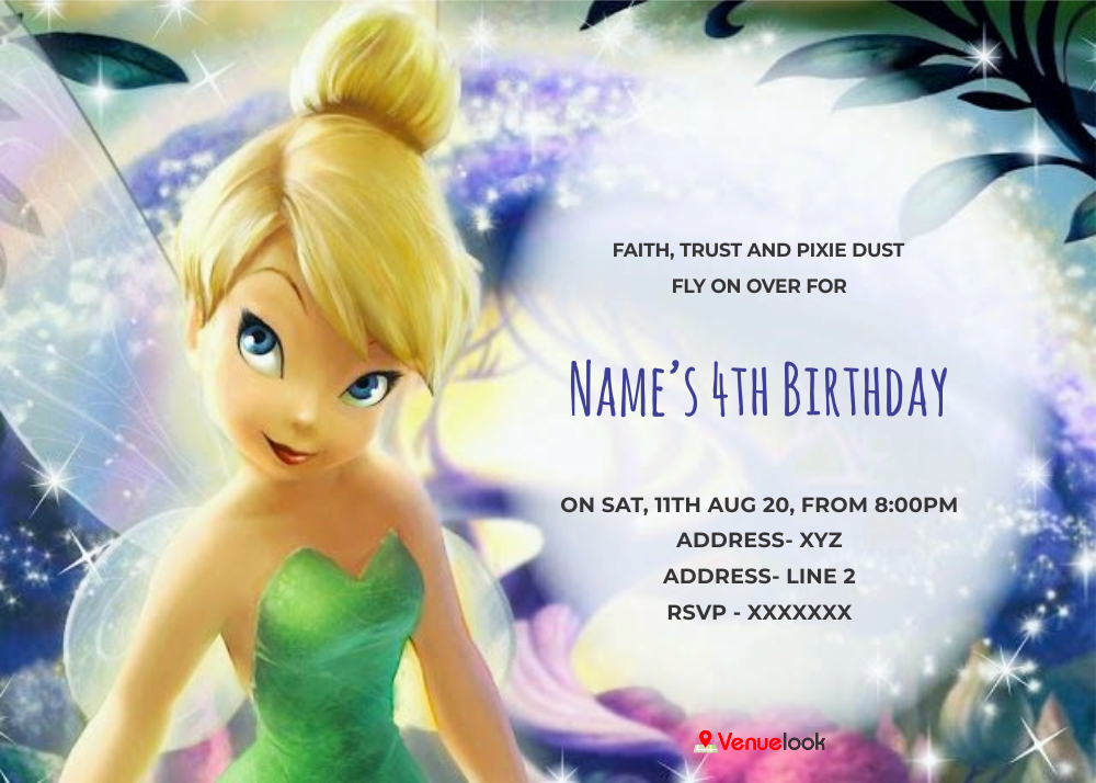 Pixie Dust E-Invite E-Invitation