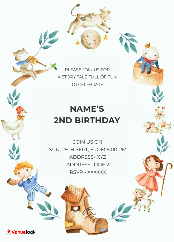 Humpty Dumpty E-Invite E-Invitation